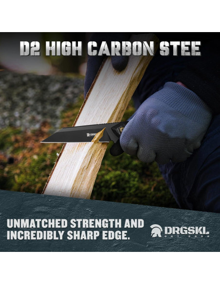 Cuchillo de Supervivencia DRGSKL Sheepsfoot 20.3cm Acero D2 Cuchillo de Supervivencia DRGSKL Sheepsfoot 20.3cm Acero D2