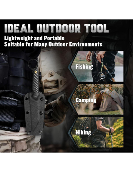 Cuchillo de Supervivencia DRGSKL Sheepsfoot 20.3cm Acero D2 Cuchillo de Supervivencia DRGSKL Sheepsfoot 20.3cm Acero D2