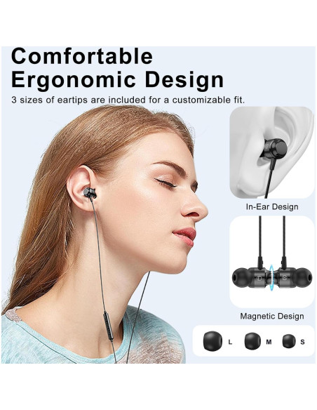 Auriculares USB C Yatloml TC-680 con Micrófono y Control