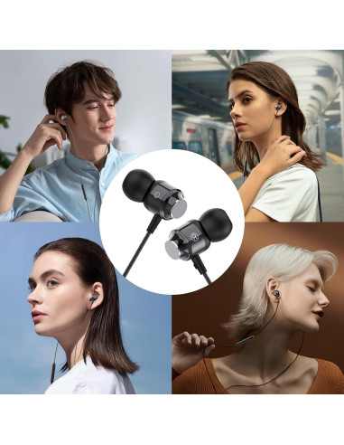 Auriculares USB C Yatloml TC-680 con Micrófono y Control