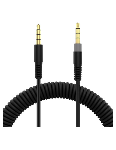 Cable de audio 3.5mm Hizsoaor para HyperX y Logitech 1.3m a 2.5m