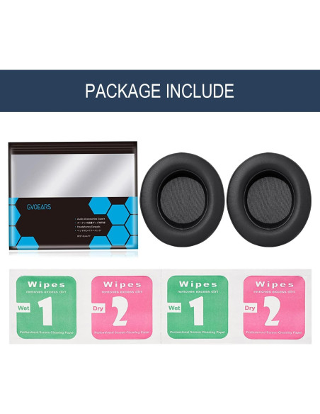 Almohadillas de Repuesto GVOEARS para Razer Kraken Pro V2/7.1 V2