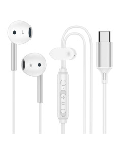 Auriculares USB C Samsung M55 con micrófono y control remoto