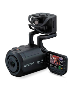 Grabadora de Video Zoom Q8n-4K 4K UHD con Micrófonos