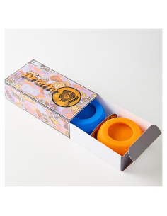 Almohadillas YAXI para Koss Porta Pro - 2 Pares Azul y Naranja