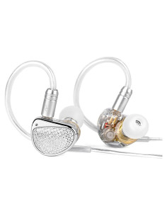 Auriculares In-Ear KINBOOFI STA-K HiFi Estéreo 1.2m Plata