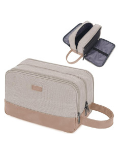 Bolsa de Aseo de Viaje WANDF Resistente al Agua 24.9x16x13cm