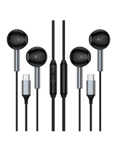 Auriculares con cable USB-C Samsung Galaxy A17 A16 S25 4 pies