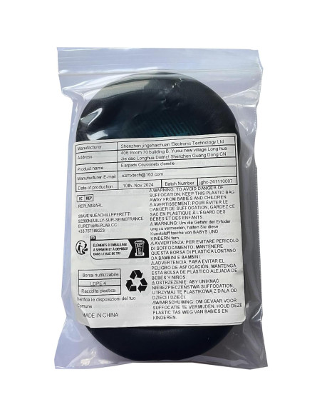 Cojines de Repuesto para Auriculares Bose QC35 QC15 QC25