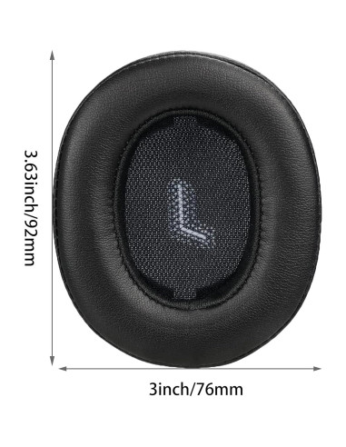 Almohadillas de Repuesto Akkiv para Auriculares JBL E55BT - Negro
