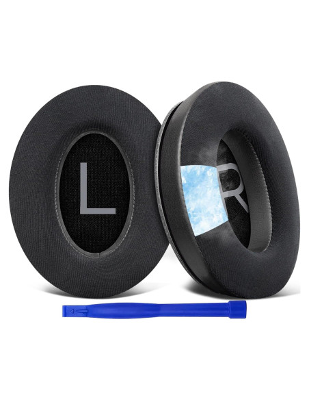Almohadillas de Gel Refrigerante SOULWIT para Bose QC45 y SE - Negro