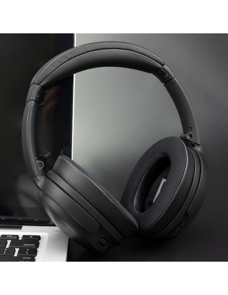 Almohadillas de Gel Refrigerante SOULWIT para Bose QC45 y SE - Negro