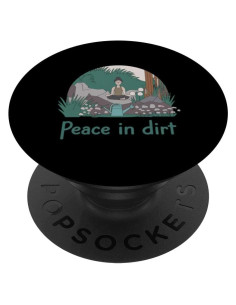 PopSockets PopGrip Adhesivo Paz en Tierra Jardín Zen