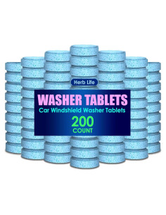 200 Tabletas Limpiadoras de Parabrisas Herb Life - Efervescentes