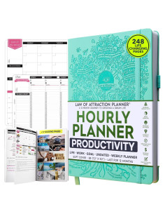 Planificador de Metas Sin Fecha Freedom Mastery B5 Turquesa