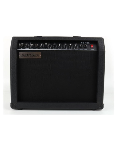 Amplificador de guitarra eléctrica 40W negro con altavoz 16.5cm