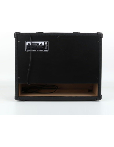 Amplificador de guitarra eléctrica 40W negro con altavoz 16.5cm