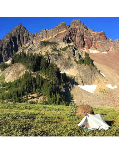 Tienda de Camping 3F UL GEAR Lanshan 2 Personas Ultraligera