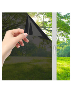 Película de Privacidad Lmlpt 30x200 cm Vinilo Negro