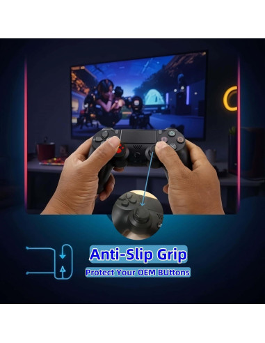 Cubiertas de Silicona para Joystick Teiyii - 12 Piezas Antideslizantes