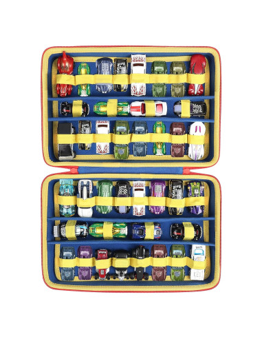 Funda Dura de Almacenamiento co2CREA para 40 Coches Hot Wheels