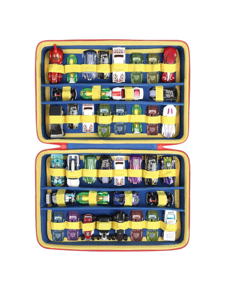Funda Dura de Almacenamiento co2CREA para 40 Coches Hot Wheels