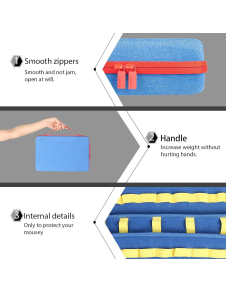 Funda Dura de Almacenamiento co2CREA para 40 Coches Hot Wheels