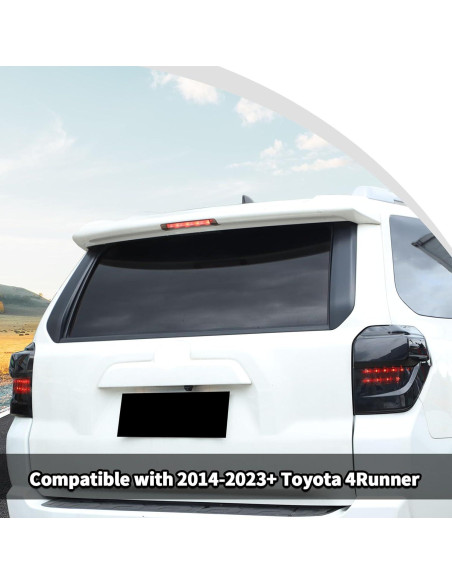 Cubierta de Luz Trasera JWWY para Toyota 4Runner 2014-2023