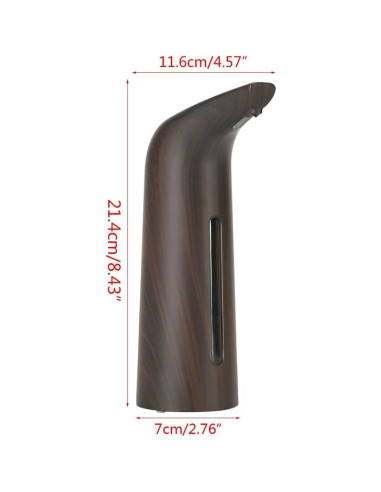 Dispensador de Jabón Automático OVERTOYOU 400ml Madera