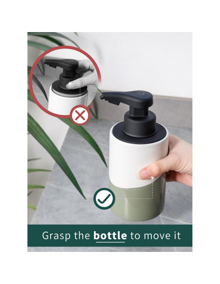 Dispensador Automático de Jabón BosilunLife Cerámico 300ml