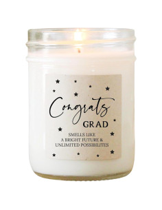 Vela Aromatizada Cera de Soja Felicidades Graduado 2025 226g