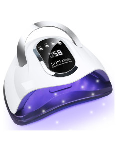 Lámpara UV LED Wisdompark 180W con Sensor Automático y 4 Temporizadores