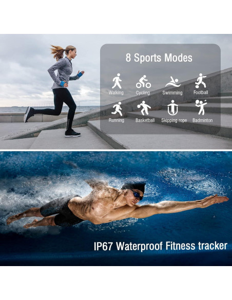 Reloj Inteligente Choiknbo 1.83" Bluetooth IP67 Fitness Reloj Inteligente Choiknbo 1.83" Bluetooth IP67 Fitness