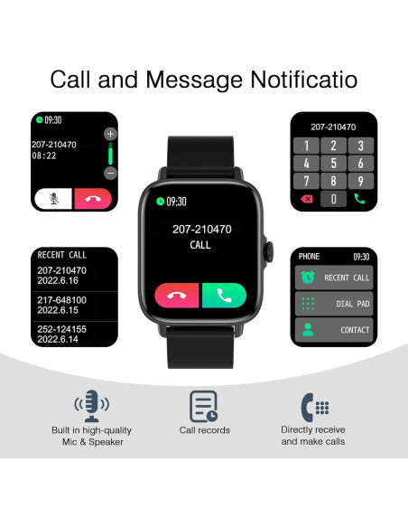 Reloj Inteligente Choiknbo 1.83" Bluetooth IP67 Fitness Reloj Inteligente Choiknbo 1.83" Bluetooth IP67 Fitness