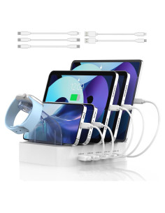 Estación de Carga USB C MSTJRY 90W 5 Puertos Carga Rápida