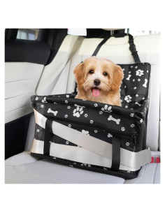 Asiento de Coche para Perros Pequeños Homcolorful 40x35cm