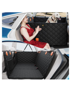 Funda de Asiento Trasero para Perros PETICON 2 en 1 Impermeable