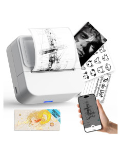 Impresora de Etiquetas Bluetooth KNAON Y2C Portátil 50mm