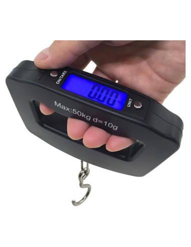 Balanza de Equipaje Digital AFUNTA 50kg 10g LCD Portátil