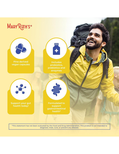 MaryRuth Organics Enzimas Digestivas y Probioticos 60 Cápsulas MaryRuth Organics Enzimas Digestivas y Probioticos 60 Cápsulas