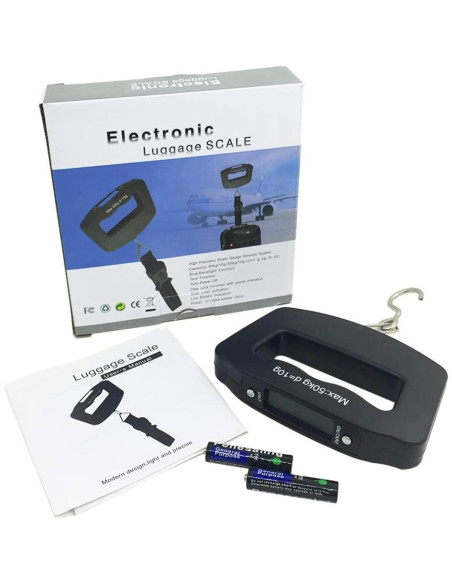 Balanza de Equipaje Digital AFUNTA 50kg 10g LCD Portátil