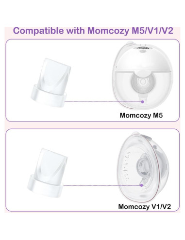 8 Válvulas de Pico de Pato IVARONAL para Extractores Momcozy M5/V1/V2