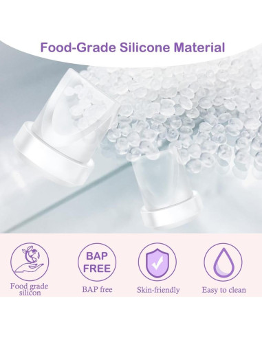 8 Válvulas de Pico de Pato IVARONAL para Extractores Momcozy M5/V1/V2