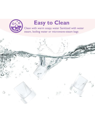 8 Válvulas de Pico de Pato IVARONAL para Extractores Momcozy M5/V1/V2