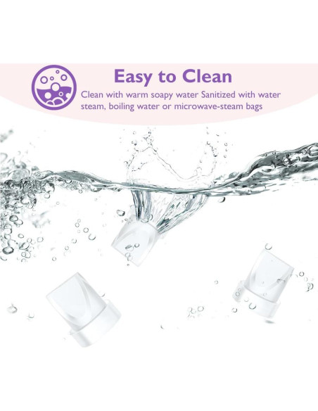 8 Válvulas de Pico de Pato IVARONAL para Extractores Momcozy M5/V1/V2