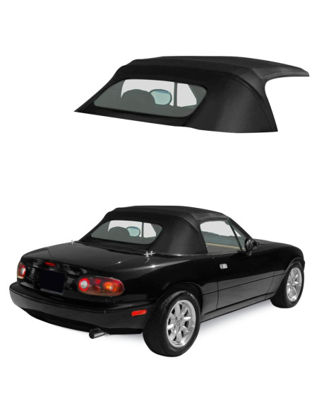 Techo Convertible Sierra Auto Tops para Mazda Miata 1990-2005 - Negro
