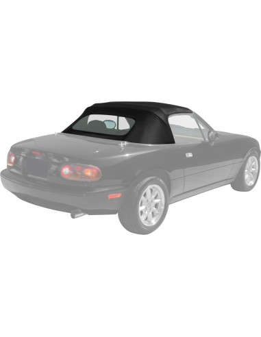 Techo Convertible Sierra Auto Tops para Mazda Miata 1990-2005 - Negro