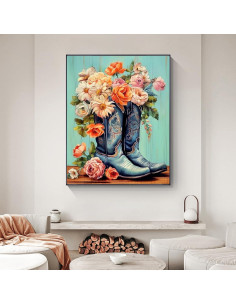 Kit de Pintura por Números Yezavesu Adultos 40.64x50.8 cm 2