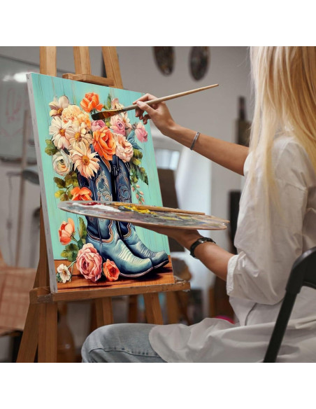 Kit de Pintura por Números Yezavesu Adultos 40.64x50.8 cm