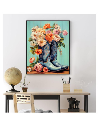 Kit de Pintura por Números Yezavesu Adultos 40.64x50.8 cm